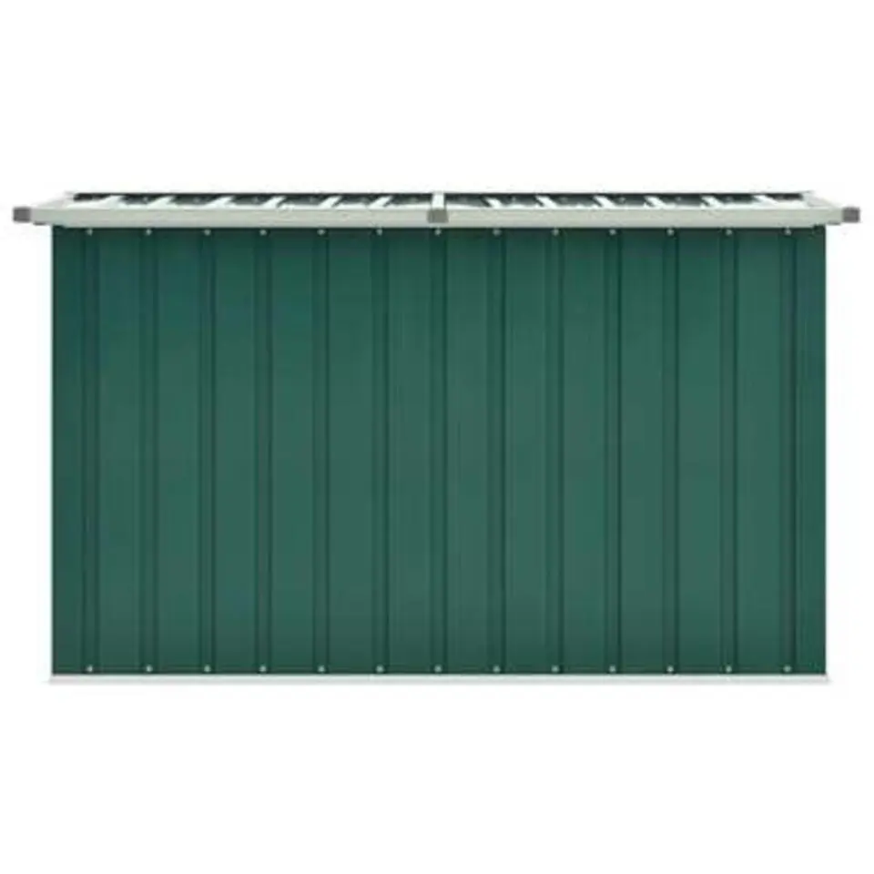 vidaXL - Opslagkist - Groen - Staal - 149 x 99 x 93 cm