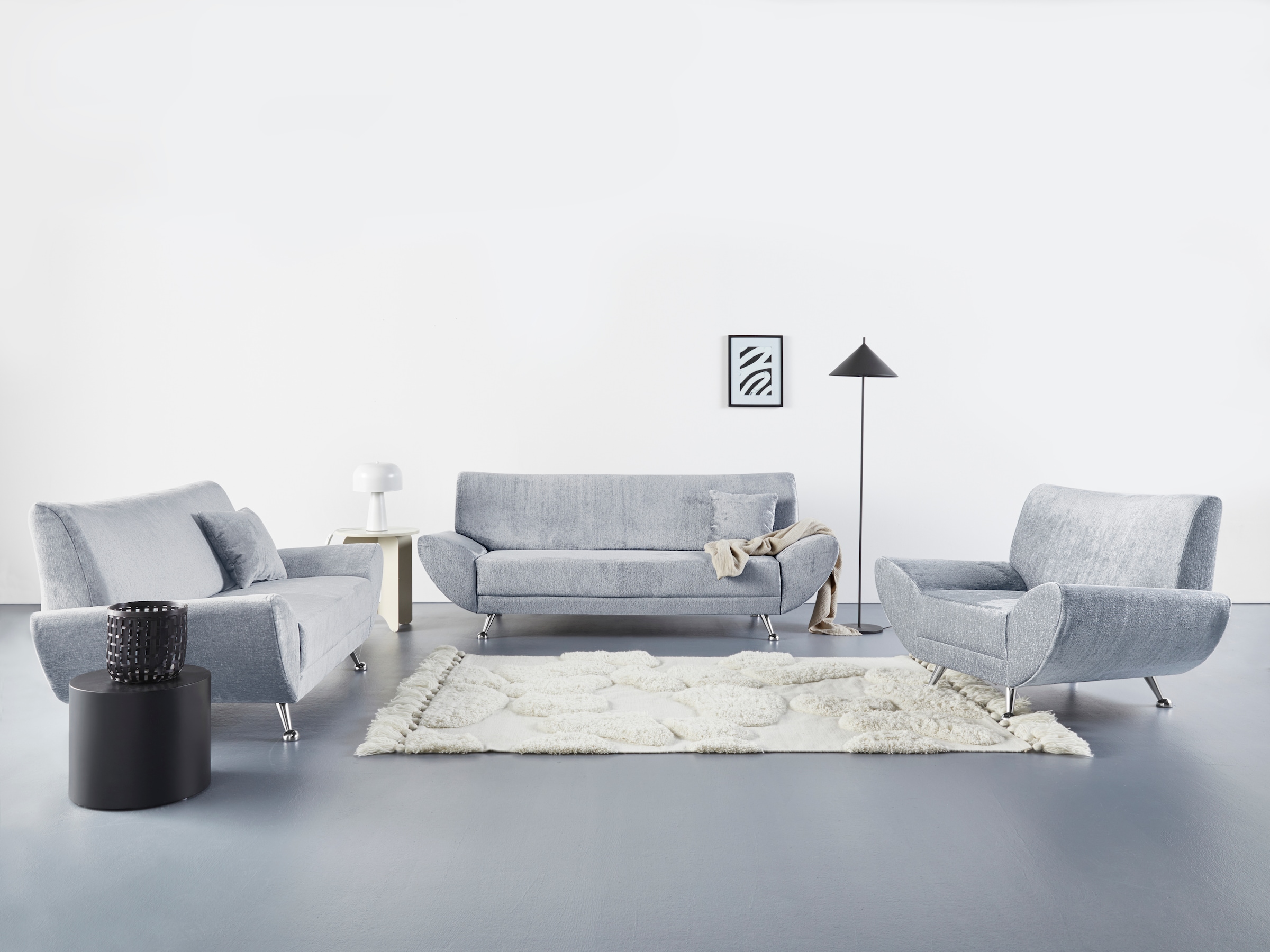 INOSIGN Polstergarnitur »Saltare elegant und komfortabel, OTTOs Choice, 3-2-1« 3 Stk. tlg.