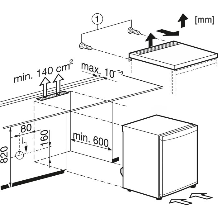 Miele Stand-Kühlschrank K 12010 S-2