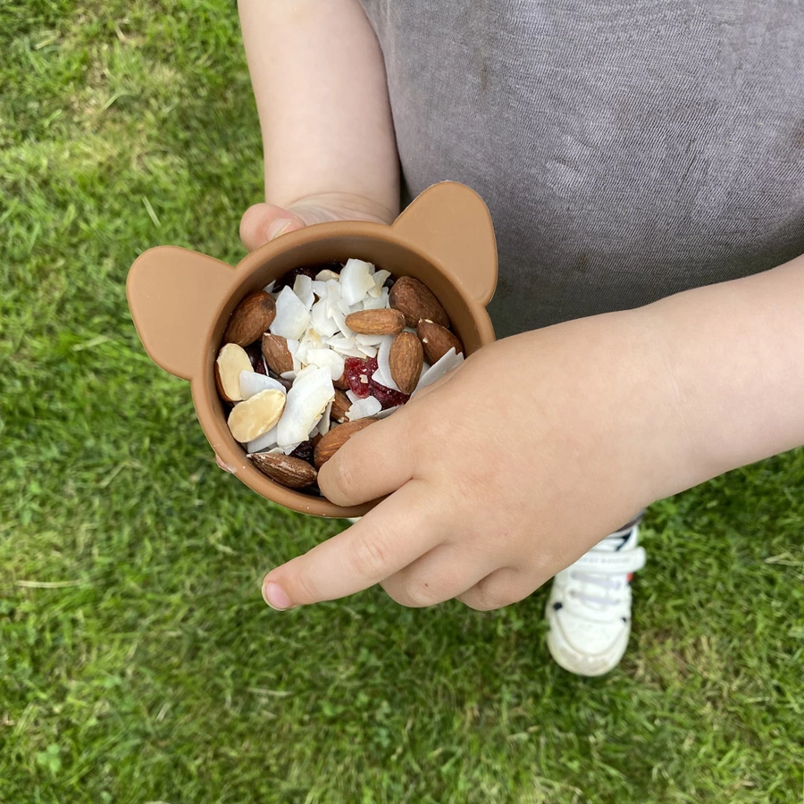 Nuuroo Snack-Schüssel Rosa Caramel Café 2er Set