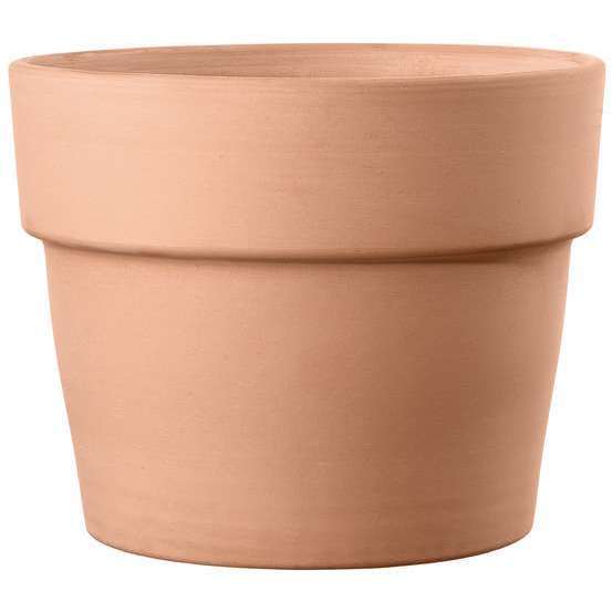 Pot Vaso Perfetto White en terre cuite - H.38,9 x D.50 m
