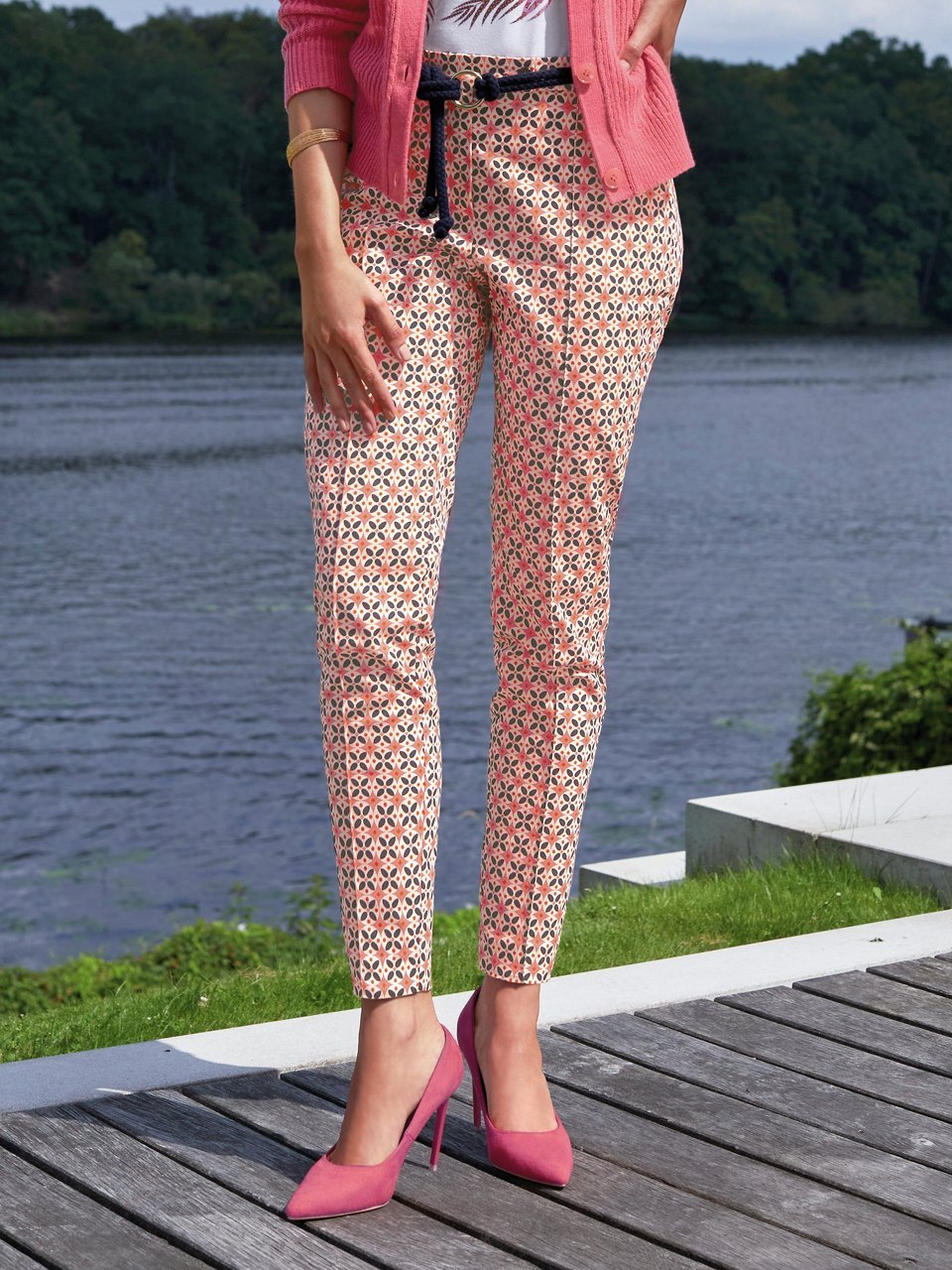 Knöchellange Hose