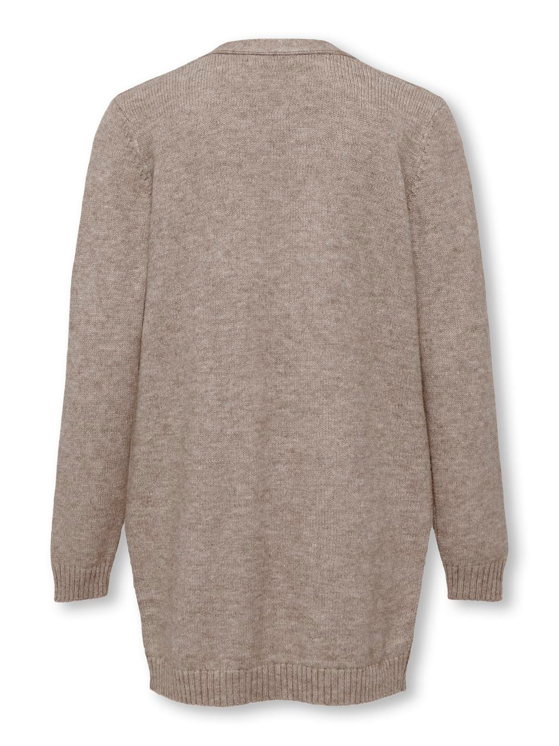 KOGLESLY Strickjacke Beige