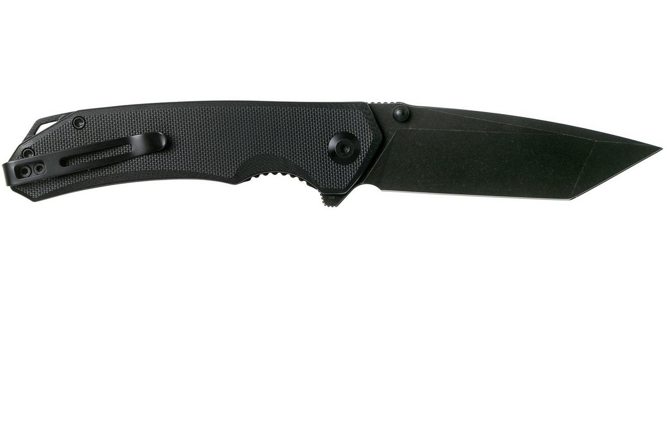 Civivi Brazen C2023C Tanto Black, Blackwashed zakmes