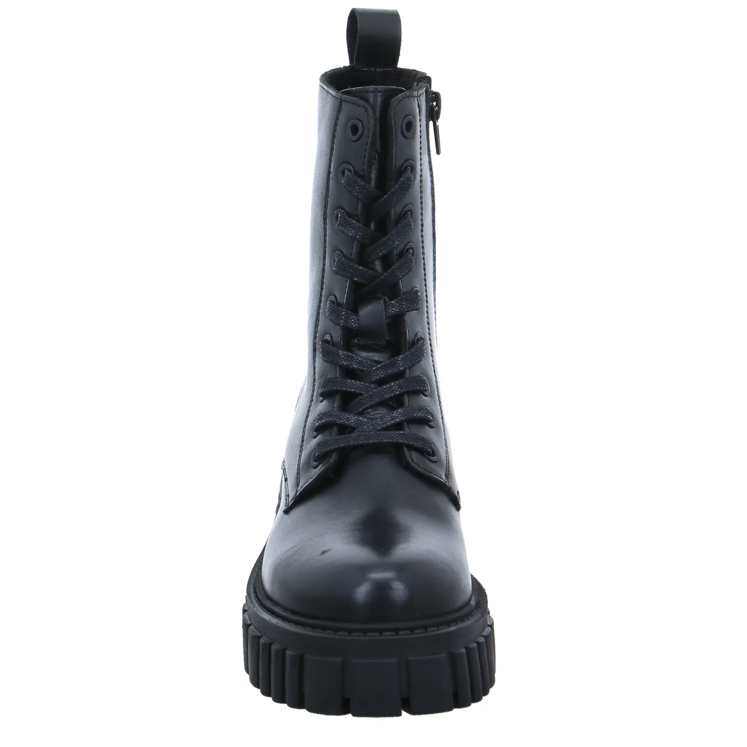SCHUHENGEL Boot Schwarz Leder