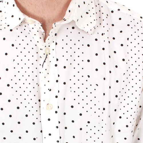 Jack & Jones - 12153920 JPRSIDE SHIRT LS WHITE REG FIT Blanco