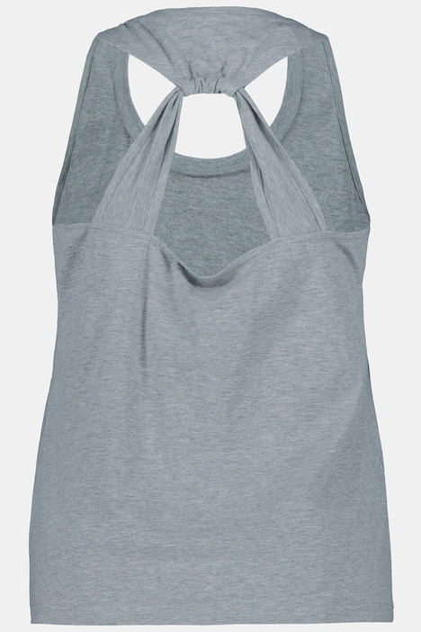 Top, XL-Statement, Rundhals, sportiver Rücken, ärmellos