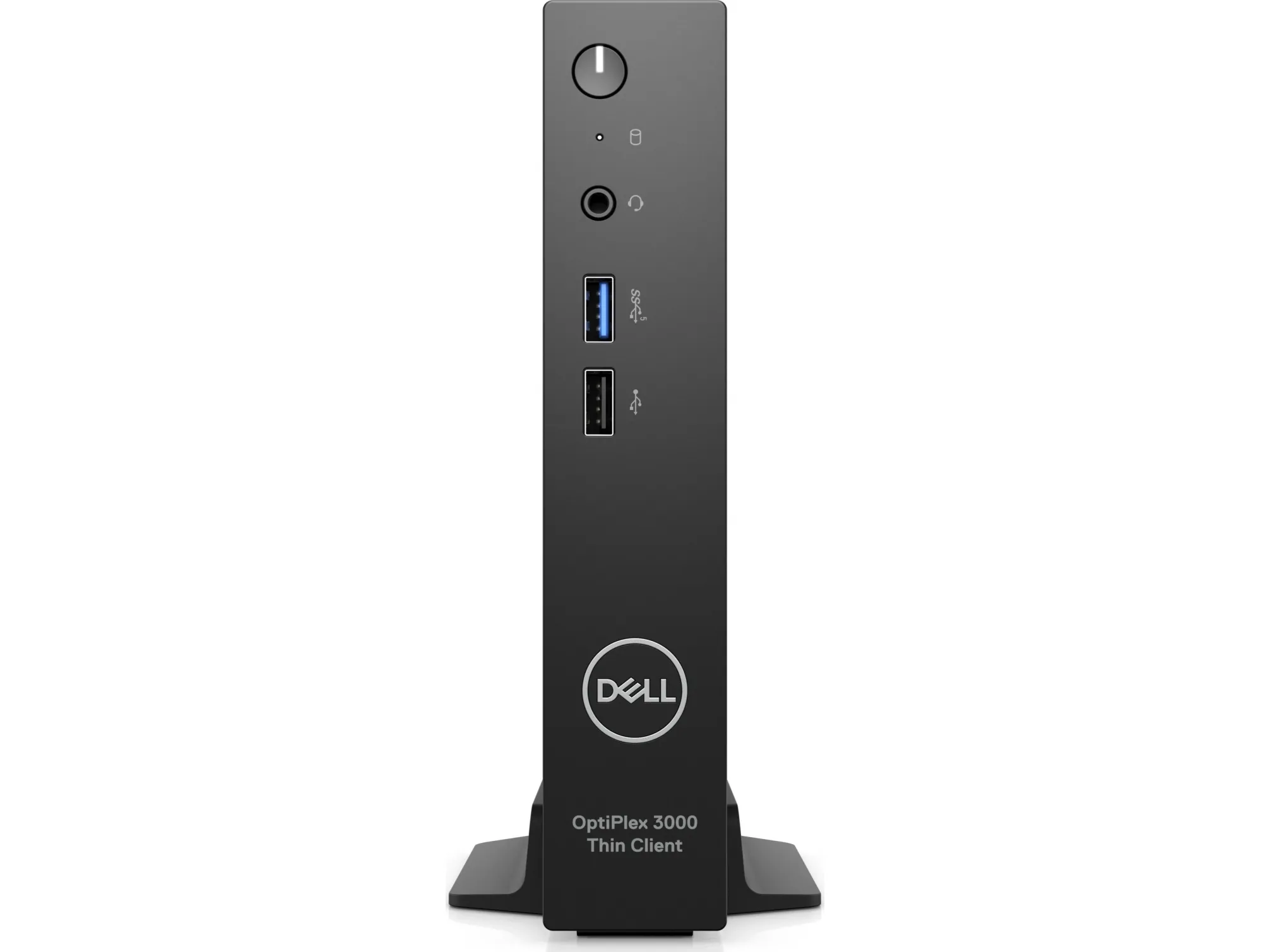 Dell OptiPlex 3000 Thin Client - Tynd klient - DTS 1 x Pentium Silver N6005 / op til 3.3 GHz - RAM 8 GB - flash - eMMC 32 GB - UHD Graphics - Bluetooth - Dell ThinOS - skærm: ingen - sort - BTS - med 3 års Dell ProSupport