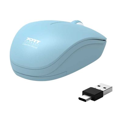 PORT Connect - Souris sans fil - azur