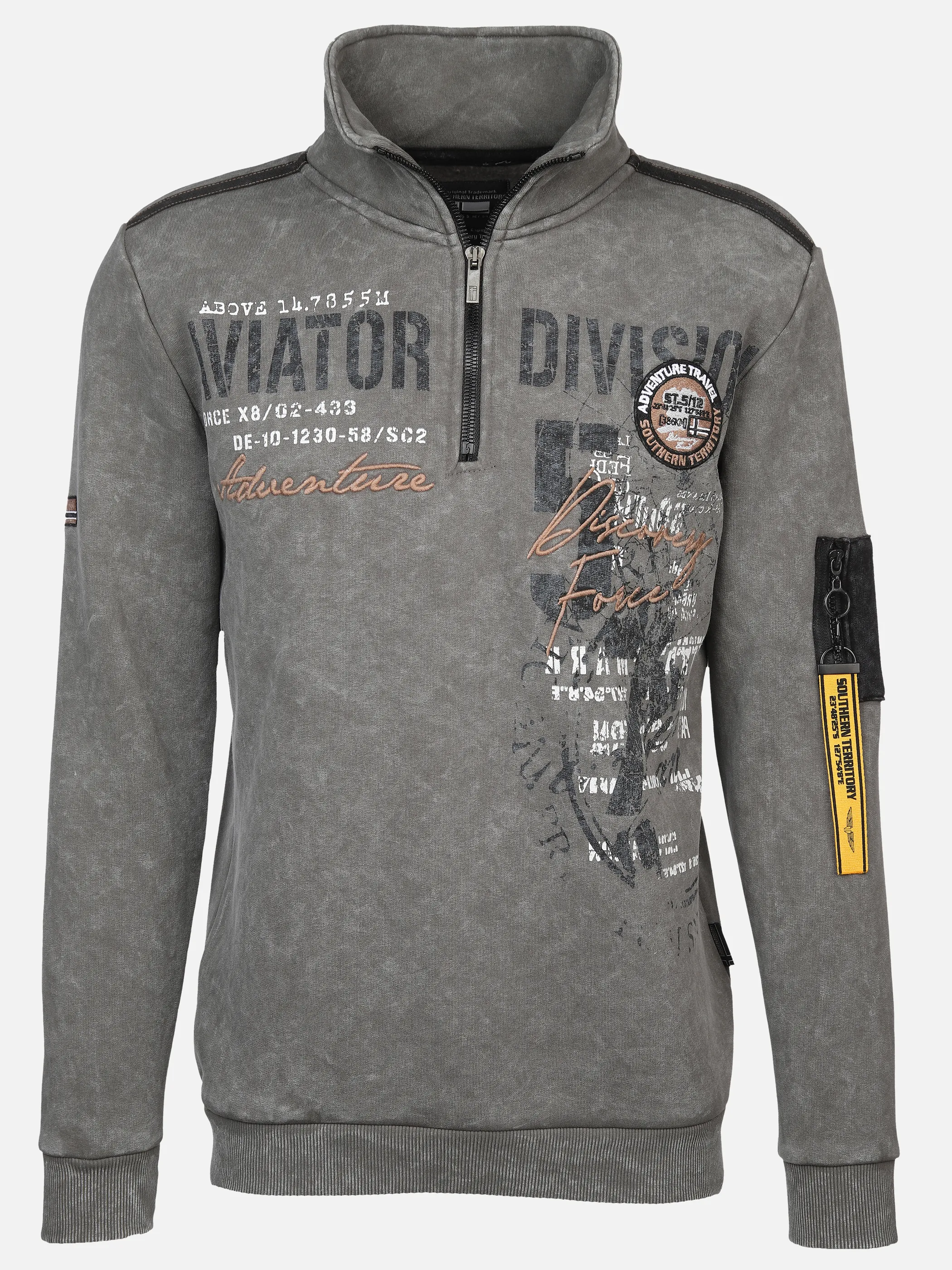 Herren Sweattroyer mit Print