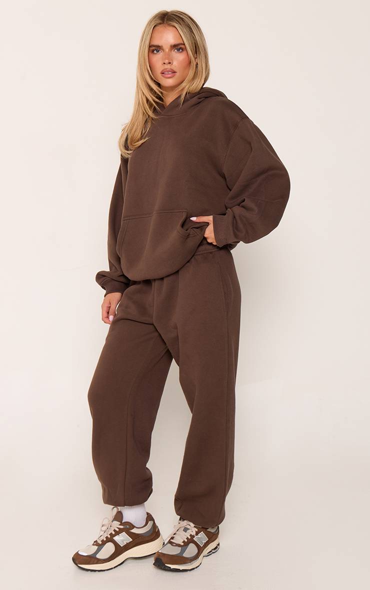 Chocolat Sweat À Casynthétiqueche Oversize Petite Taille