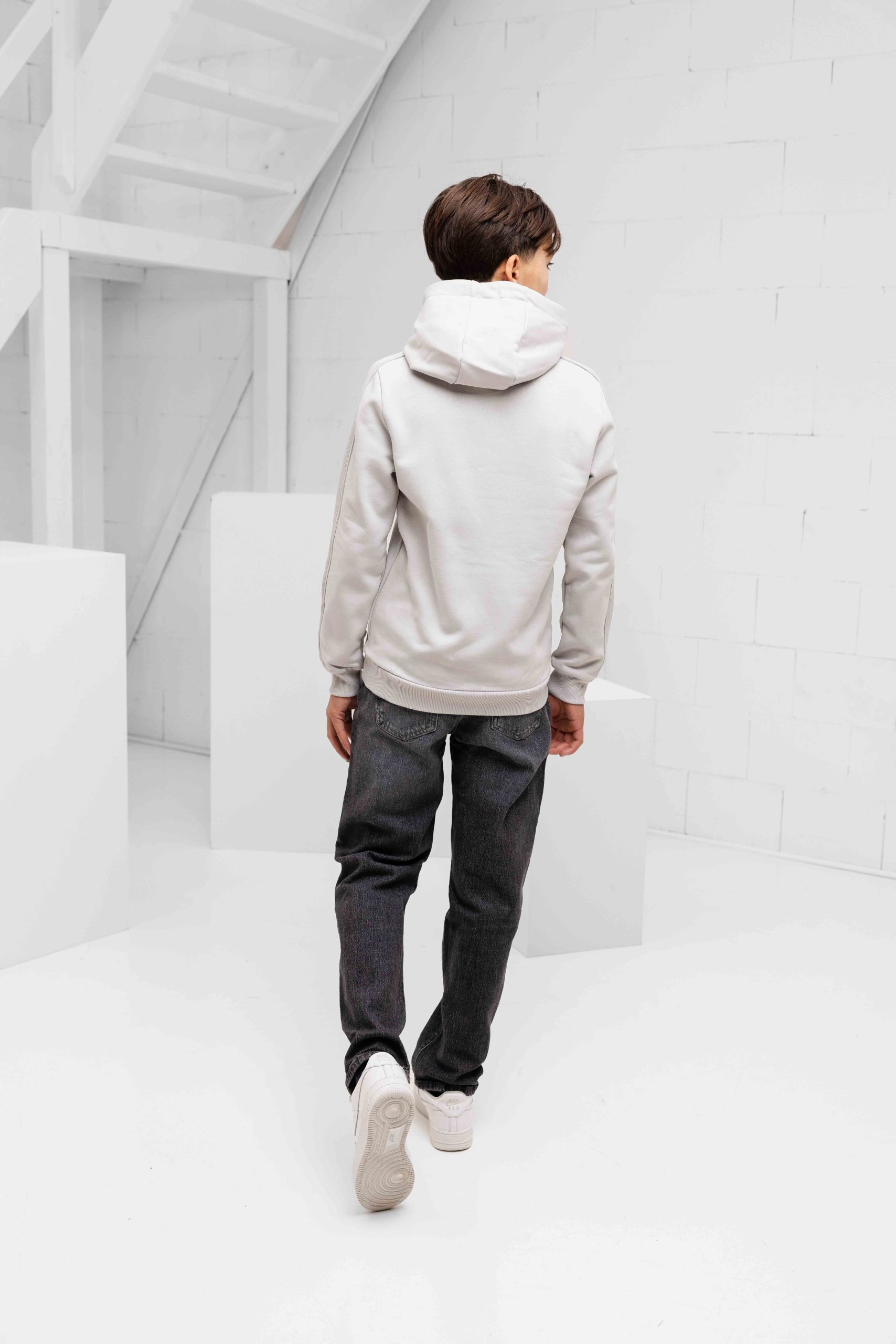 Antony Morato Hoodie Kids Lichtgrijs