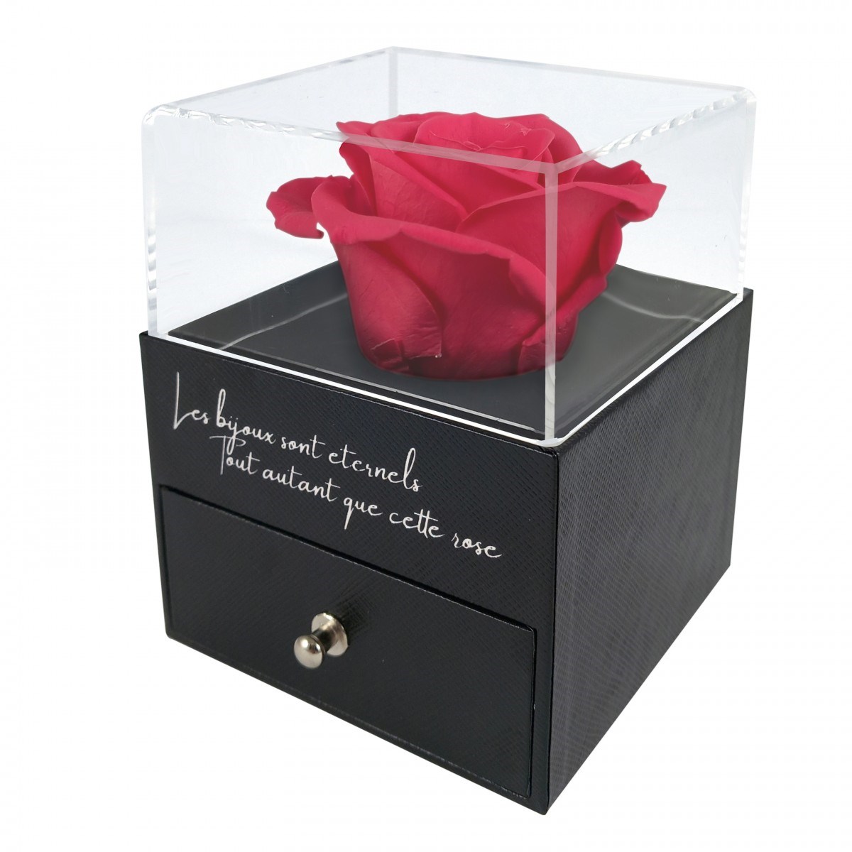Boite à bijoux - Rose eternelle
