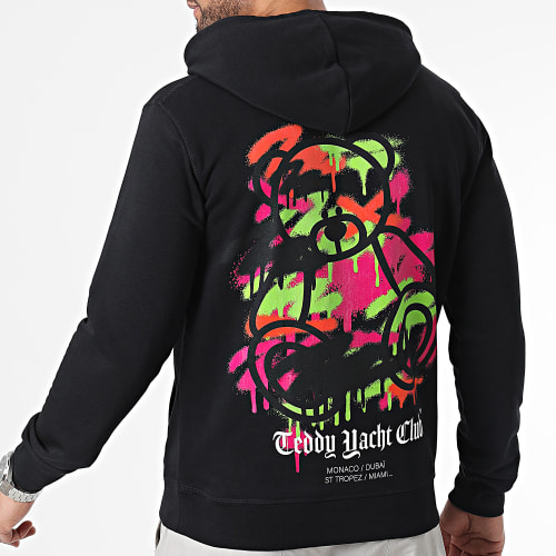 Sweat Capuche Flash Bombing Noir