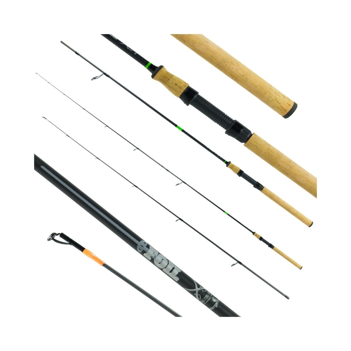Spinnestang Merganser Foil IM8 2,1m 10-30g