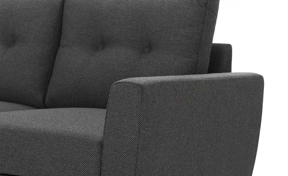 Ecksofa Carla Anthrazit links