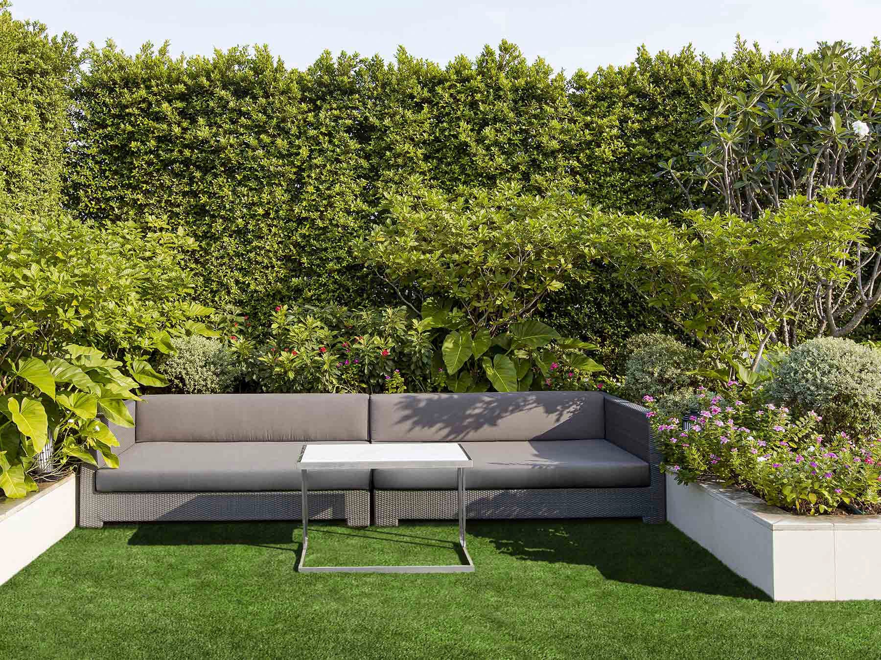 Primaflor-Ideen in Textil Kunstrasen »MIDSOMMAR, Made in Netherlands« rechteckig 40 mm Höhe natürliche Optik, mit Drainagefunktion, ideal für Balkon & Terrasse