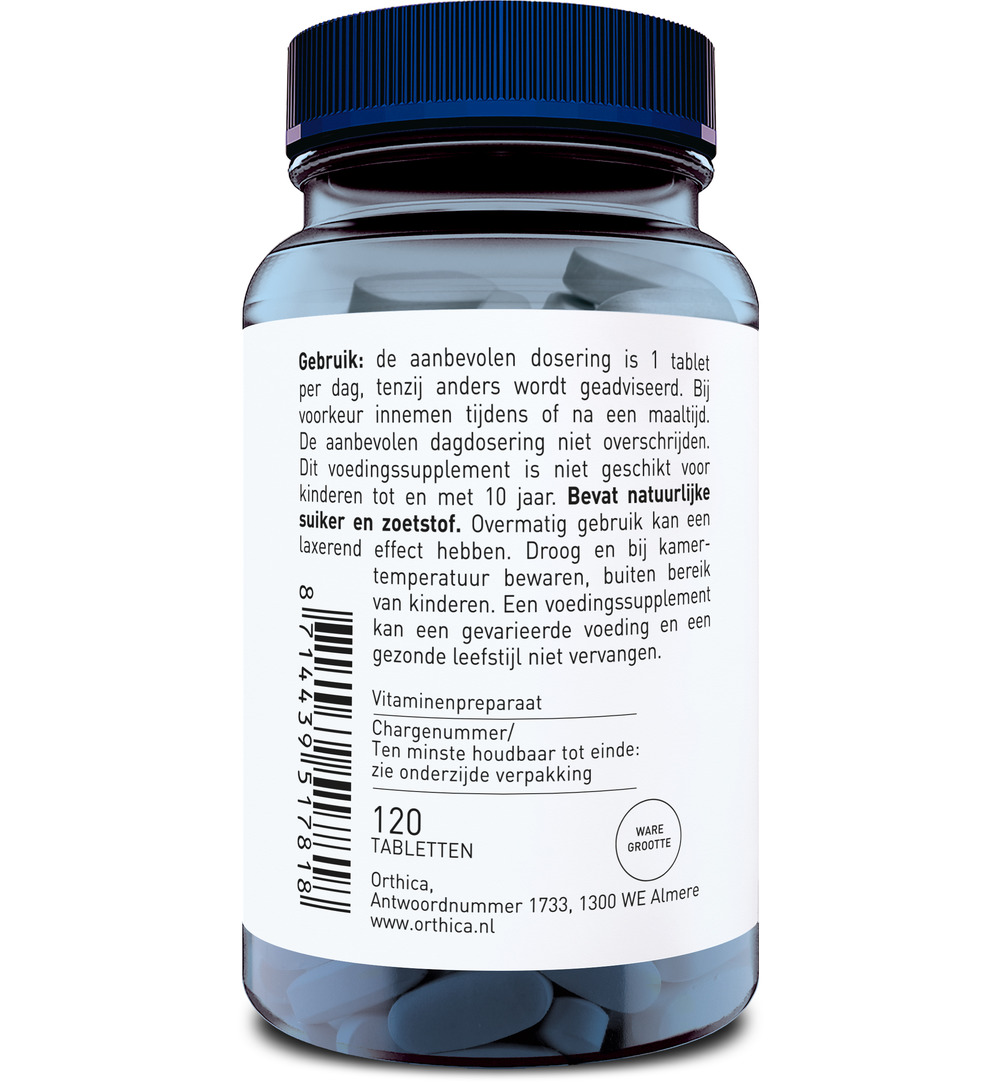 Orthica Vitamine D-25 (120 tabletten)