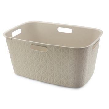 Curver Softex Wasmand 45L - Krijtwit