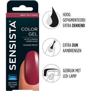 Sensista Color Gel Berry Me In Kisses 7,5ML
