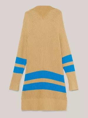 Cardigã Crest Stripe Relaxed Button