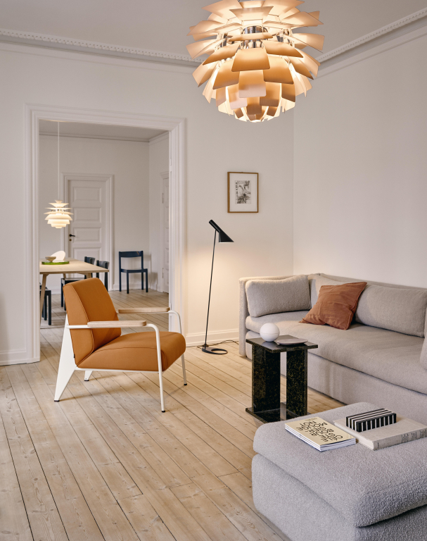 Louis Poulsen AJ vloerlamp V3 Black