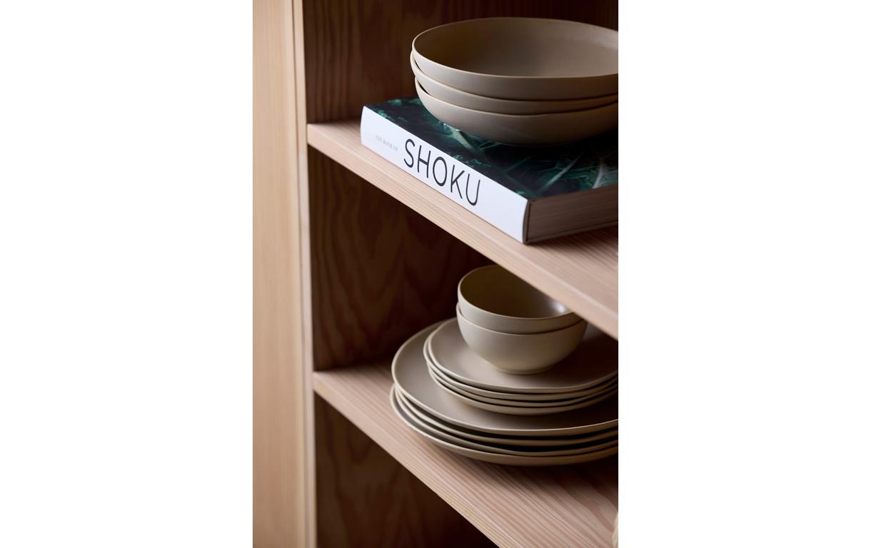 Schale Shoku 12.5 cm, 6 Stück, BeigeSchalen-Set aus Steinzeug