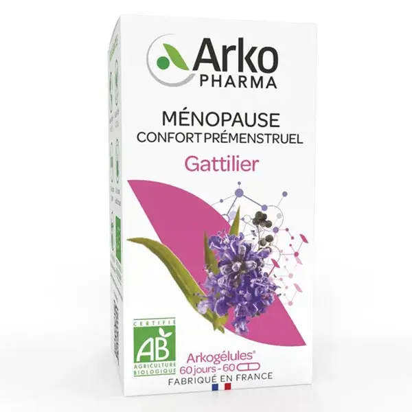 Arkopharma Arkogélules Árvore-da-Vitex Orgânica 60 cápsulas