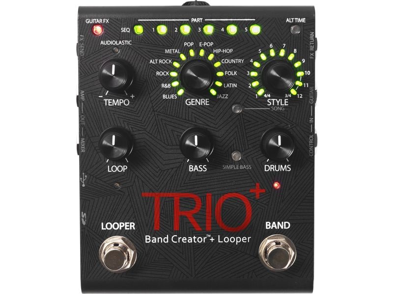 Digitech Pedal Trio Band Creator mit Looper