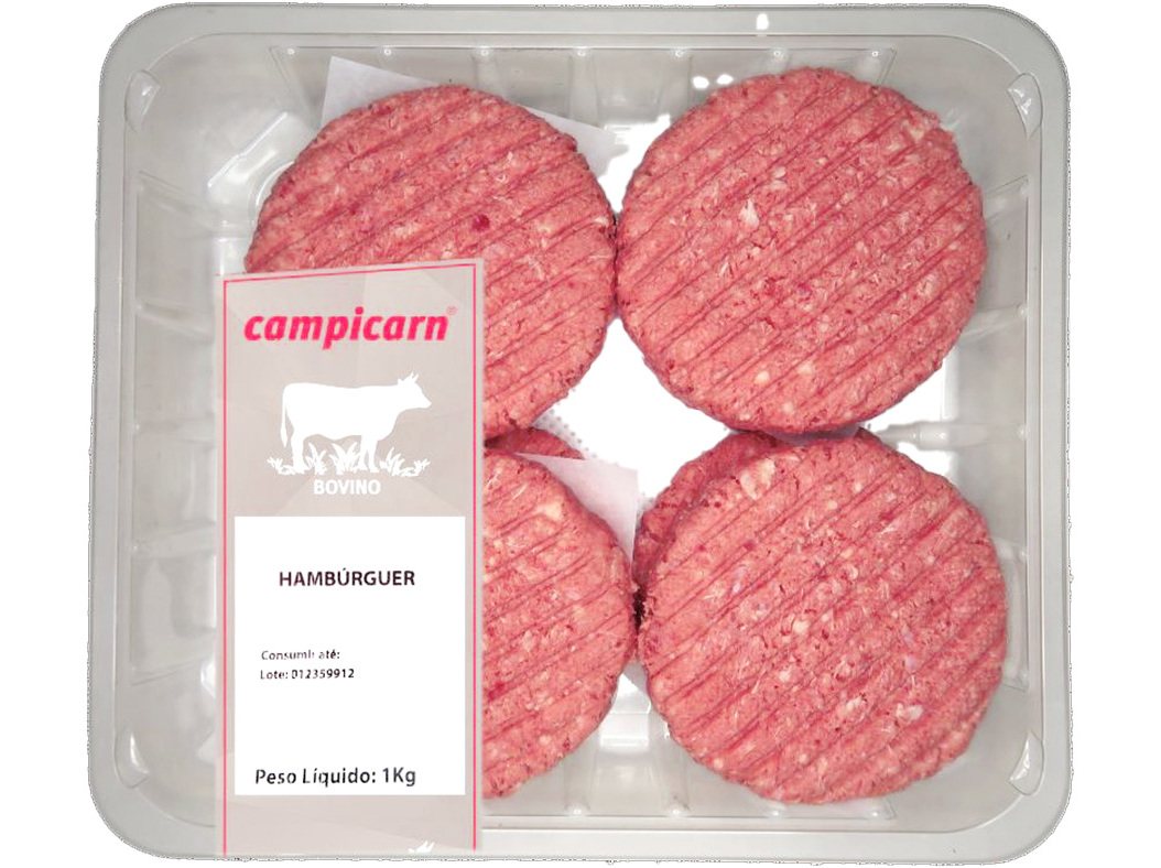 HAMBURGUER DE BOVINO 1KG