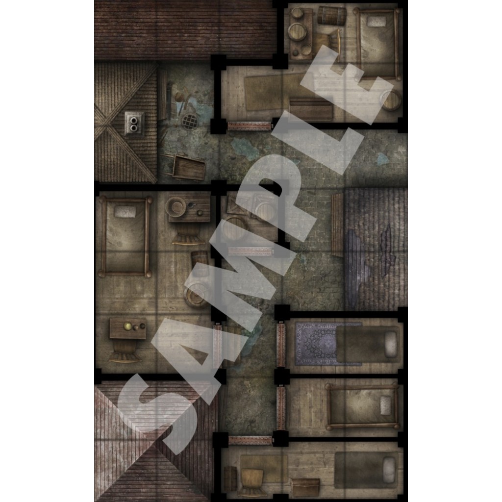 Pathfinder Map Pack: Slum Quarter Alleys
