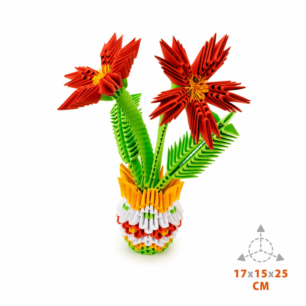 Origami 3D Flowerpot 554 stukjes