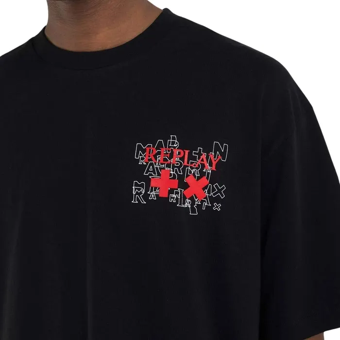 Replay x Martin Garrix Redfire Shirt Heren