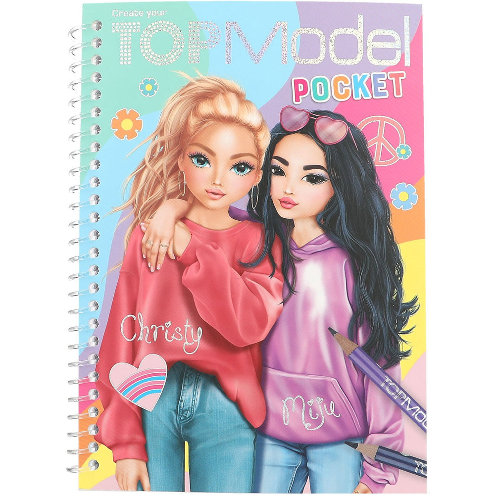 Køb TOPModel Lomme Malebog