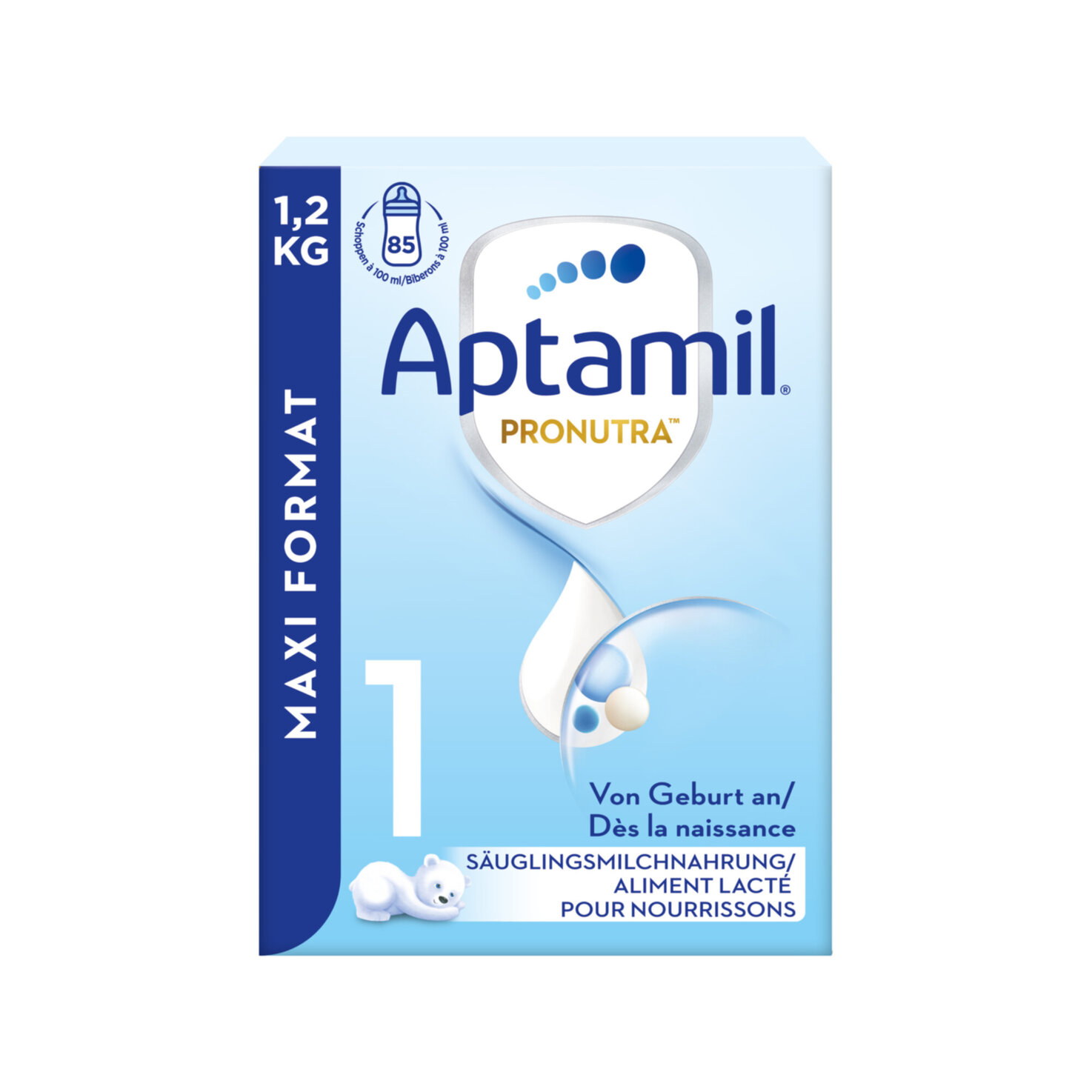 Aptamil Pronutra 1 Maxi Format Anfangsmilch 0+ Monate