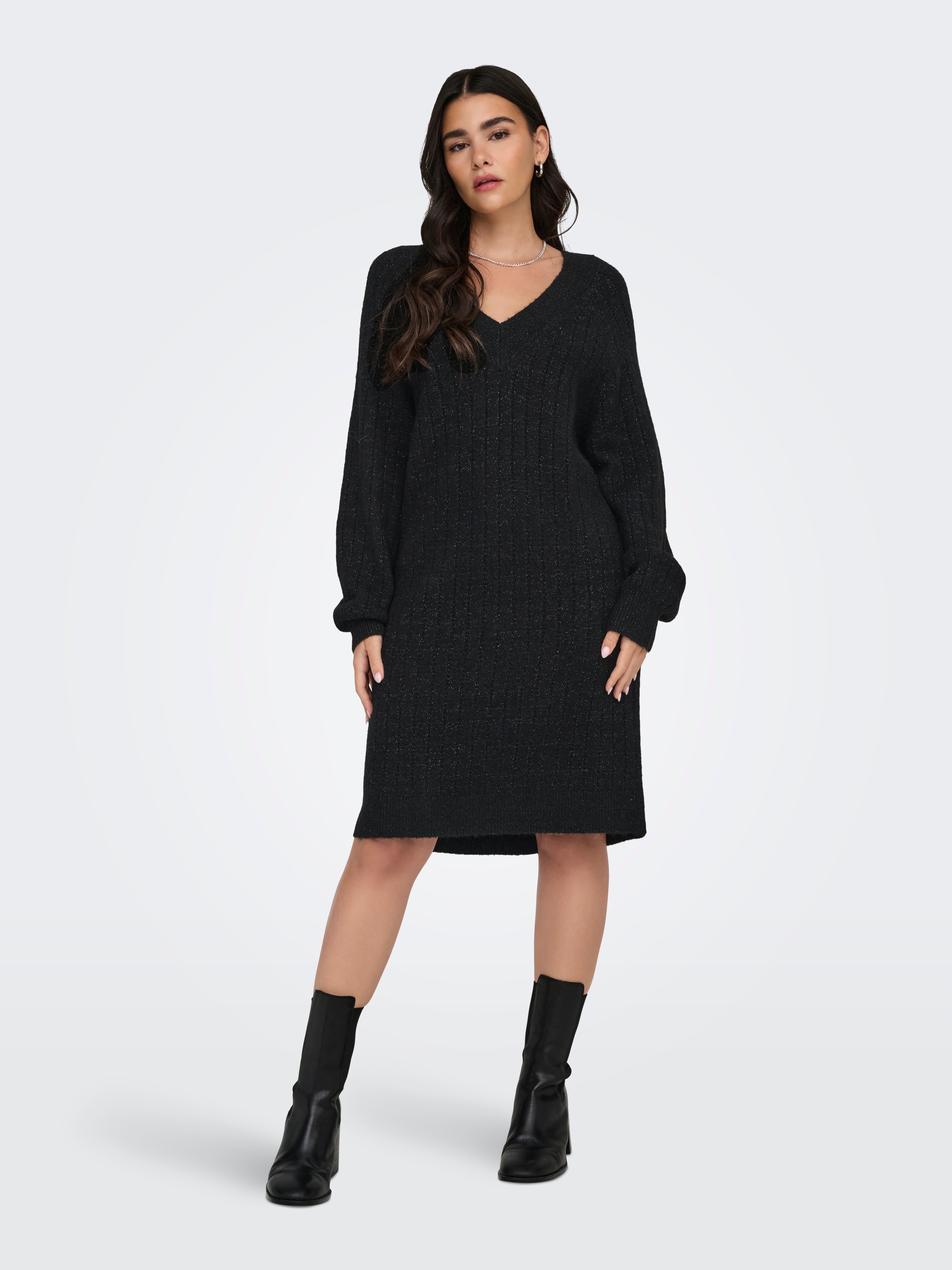 JDYASPEN Midikleid Black