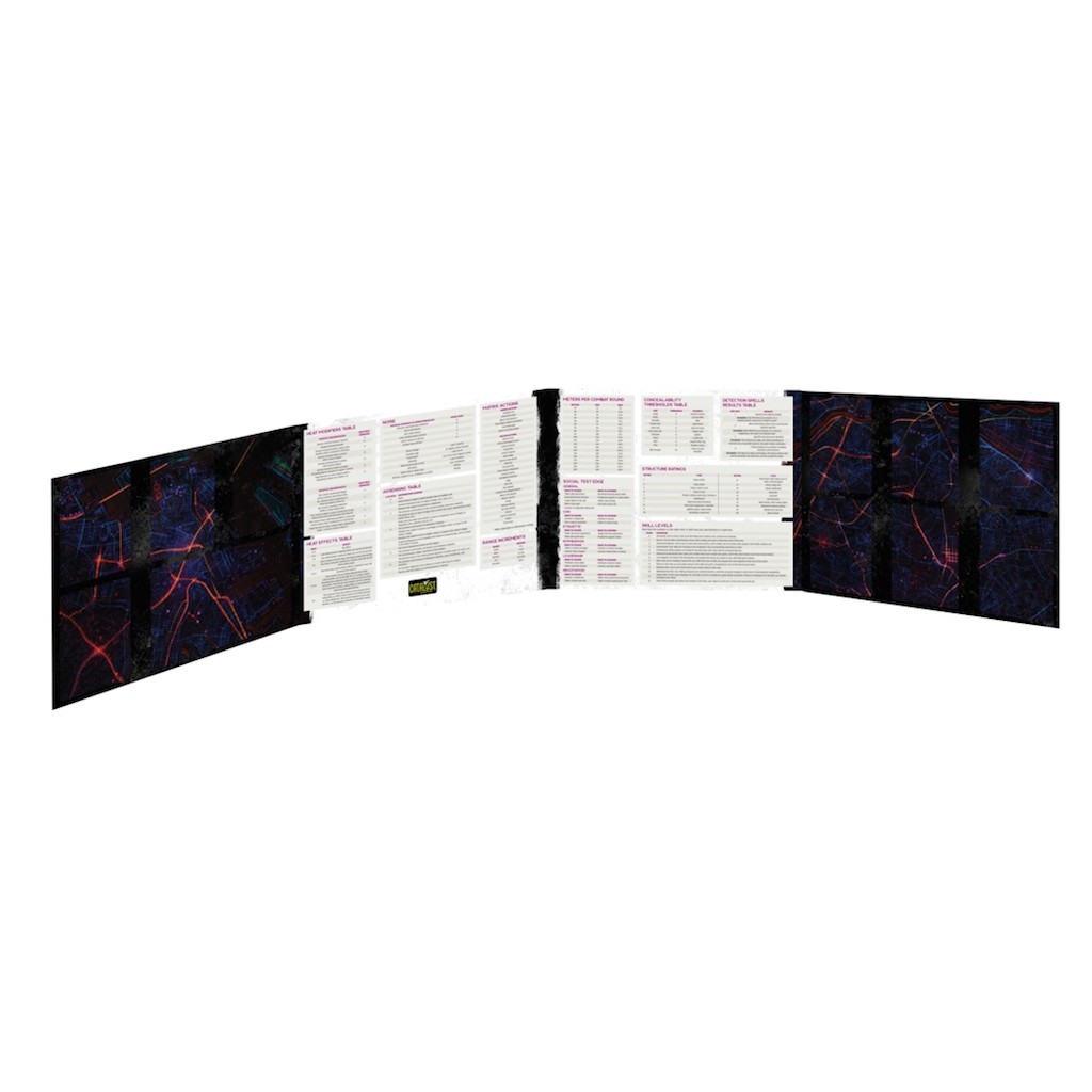 Shadowrun 6th Edition - Gamemaster Screen