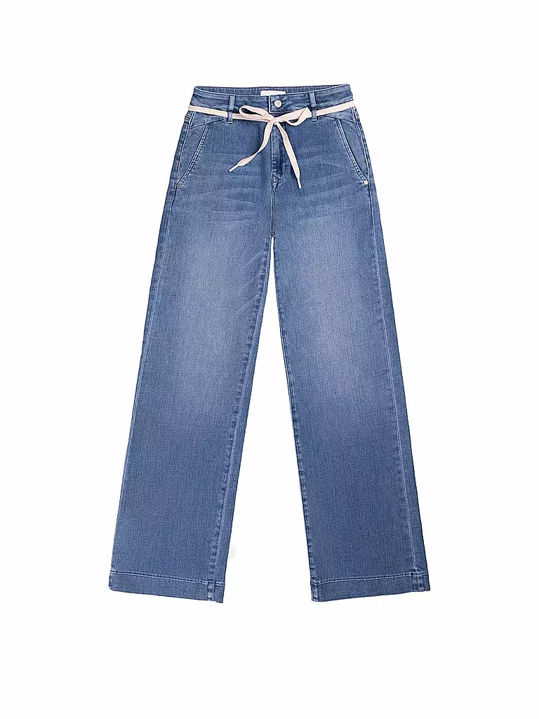 DAWN DENIM Jeans Flared Fit blau