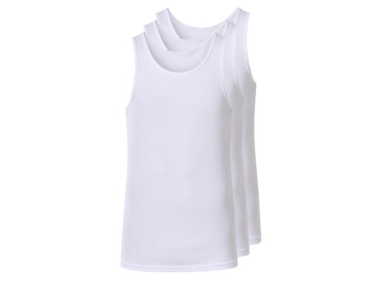 Set van 3 fijnrib heren hemden - Plus size