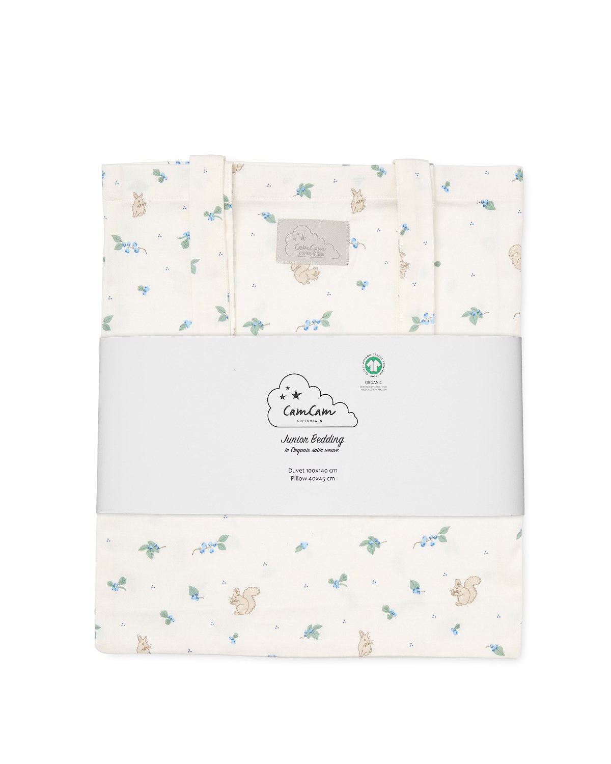 Sengetøy Barn 100×140 – Sateng, Øko Bomull | Bedding Junior