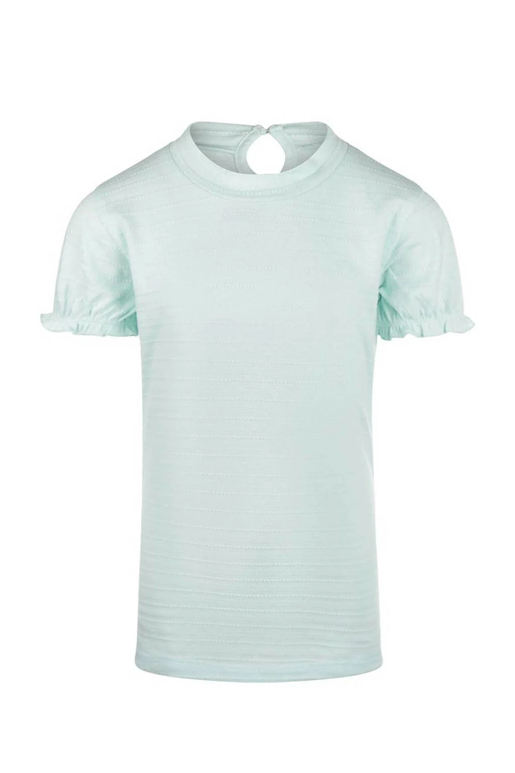 No Way Monday T-shirt lichtblauw
