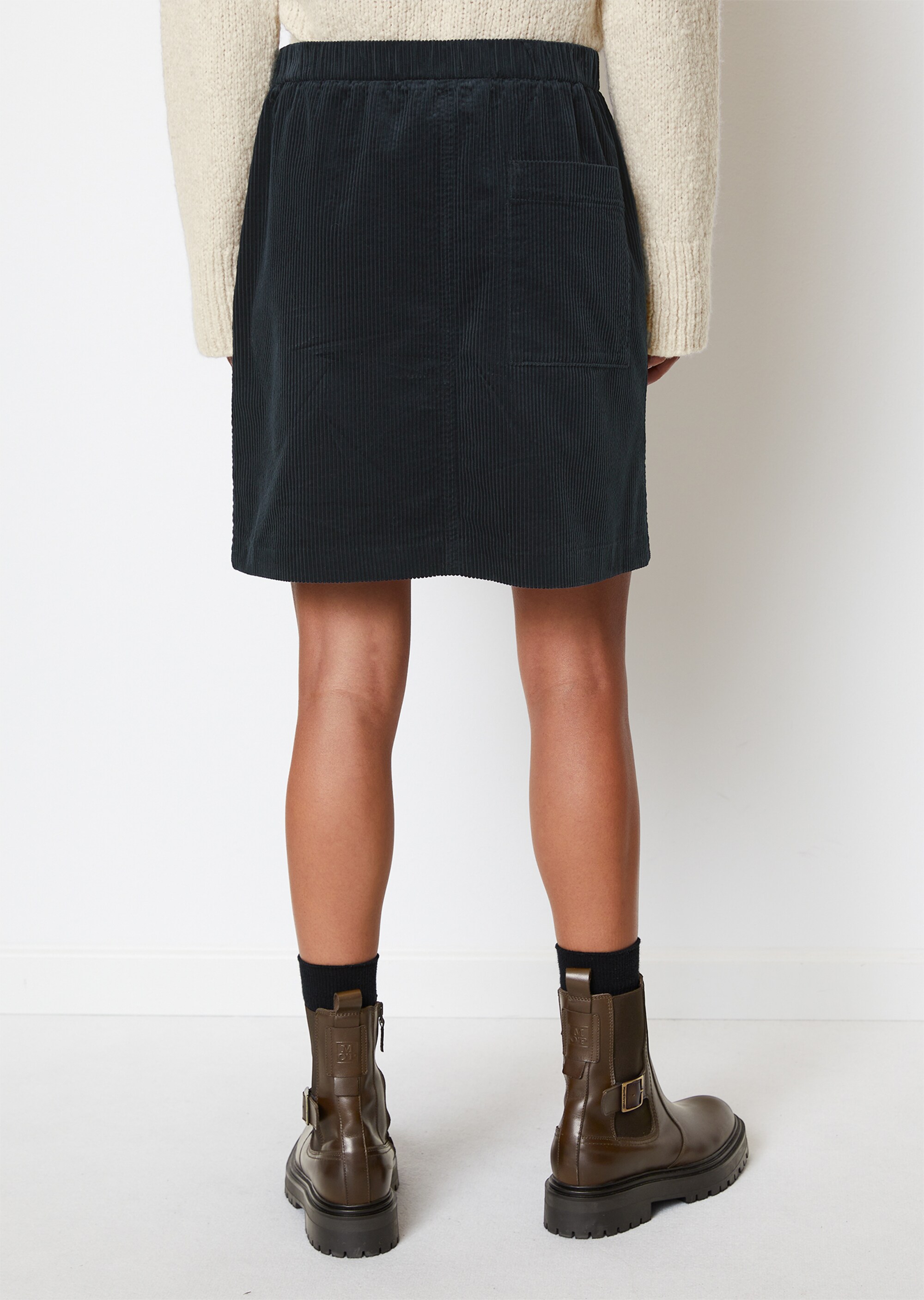 Cord-Minirock A-Linieaus Organic Cotton