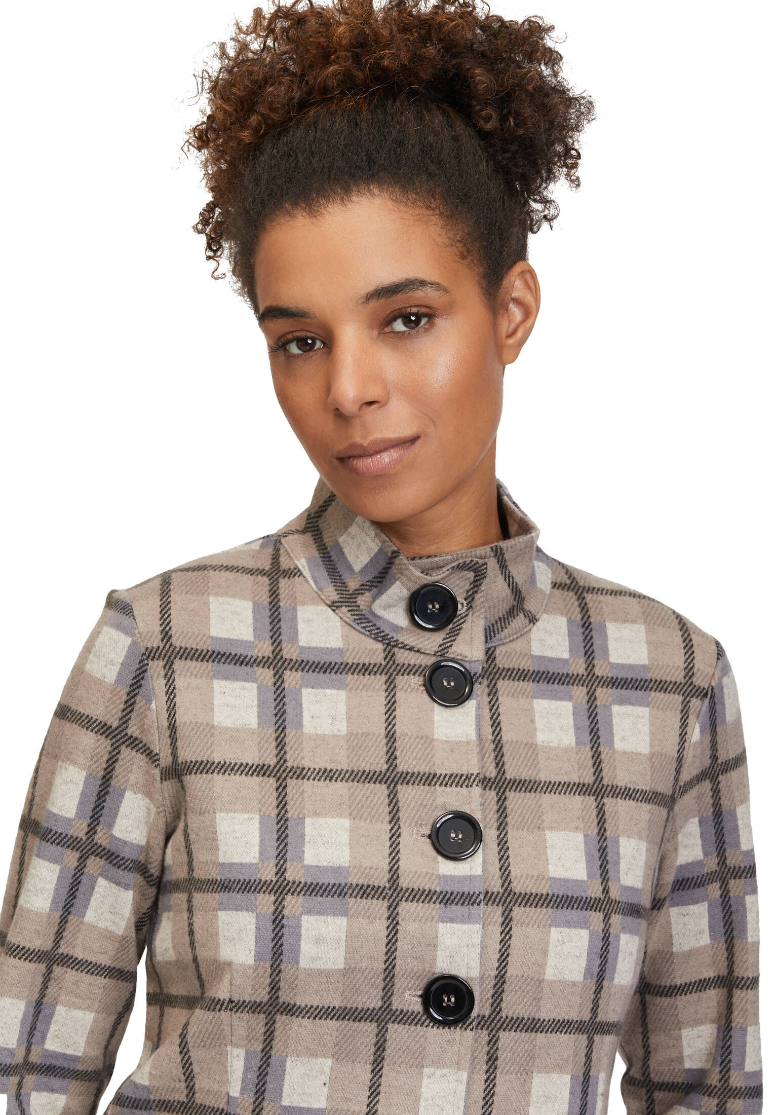 Betty Barclay| Damen Sweatjacke mit Stehkragen
