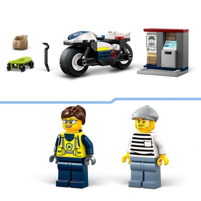 LEGO City 60455 Skurkejakt med motorsykkelpolitiet