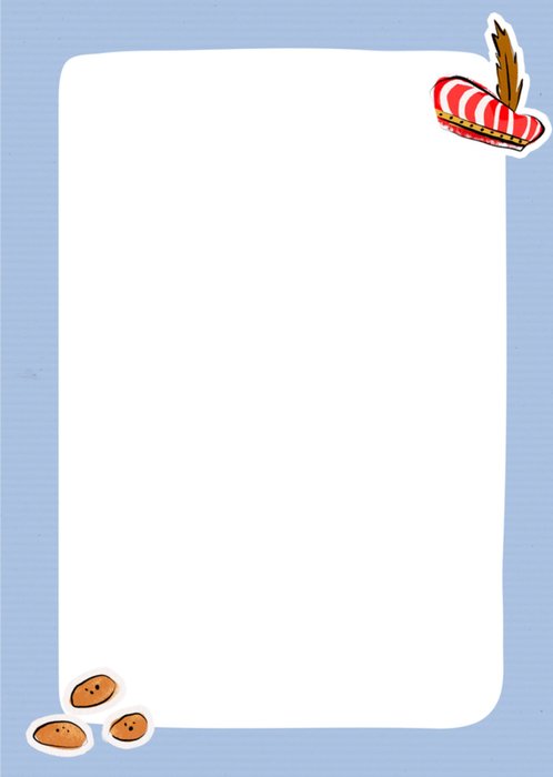 Greetz | Sinterklaaskaart | Aanpasbare tekst en foto | Verlanglijstje