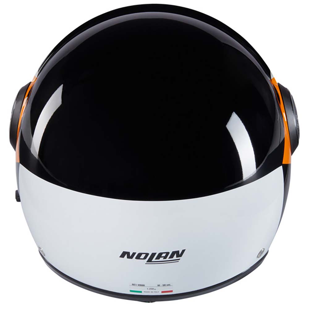 Nolan - Casque N21 Visor Onirico Noir / Blanc / Orange / Brillant