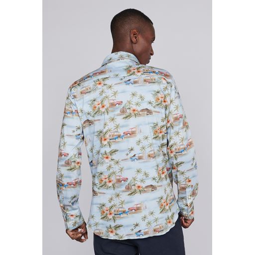 Matinique Marc N Skjorte, Chambray Blue, 44