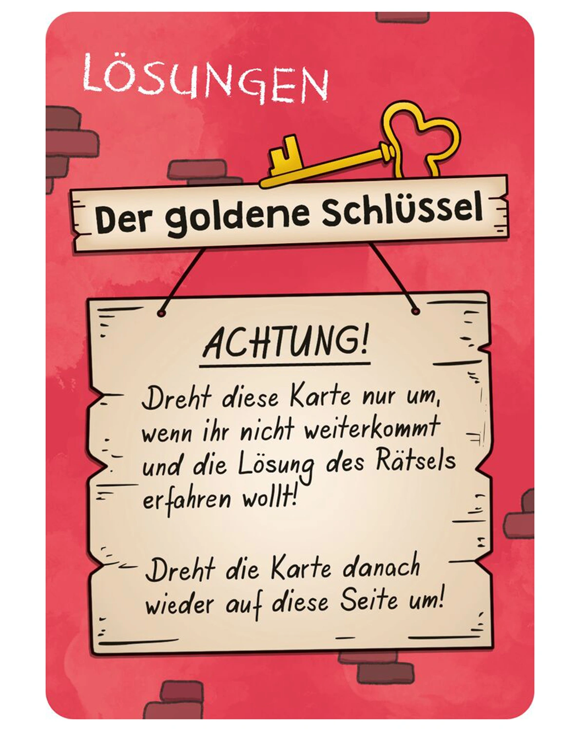 Rätselspiel DAS GEHEIMNISVOLLE HAUS mit UV-Lampe
