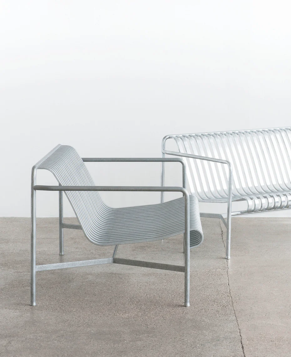 HAY  Palissade Lounge Low havestol - Hot Galvanised