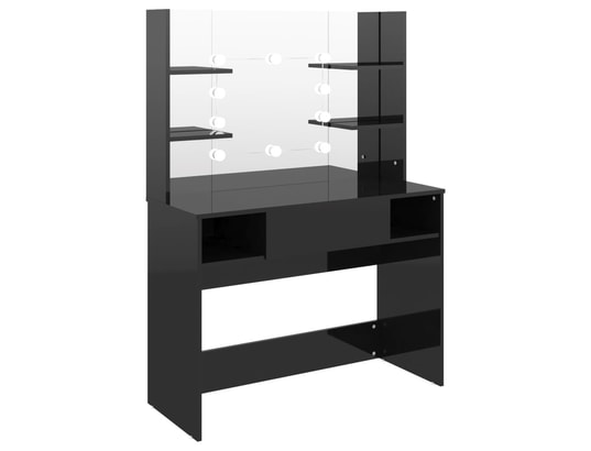 VIDAXL - Table de maquillage avec éclairage led 100x40x135 cm mdf